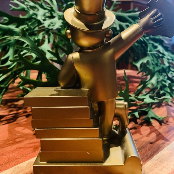 HASBRO family game night MR MONOPOLY gold Trophy collectible gift - Picture 6 of 7